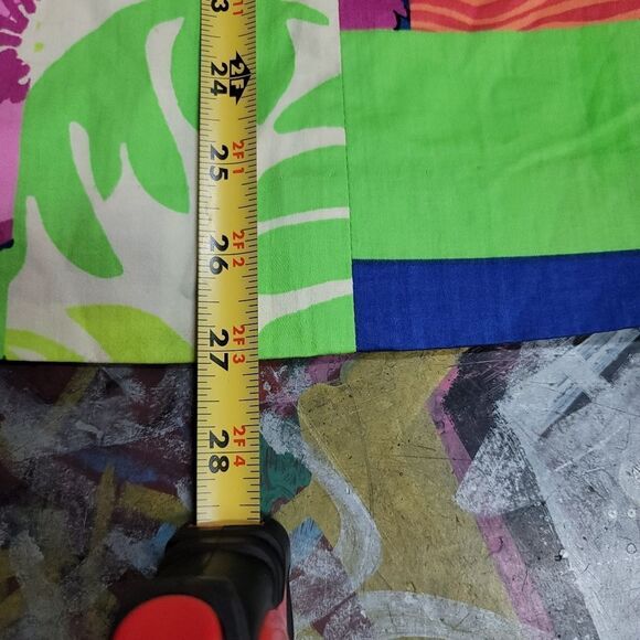 Vibrant Lilly Pulitzer Strapless Patchwork Dress - size 2 - Picture 6 of 9